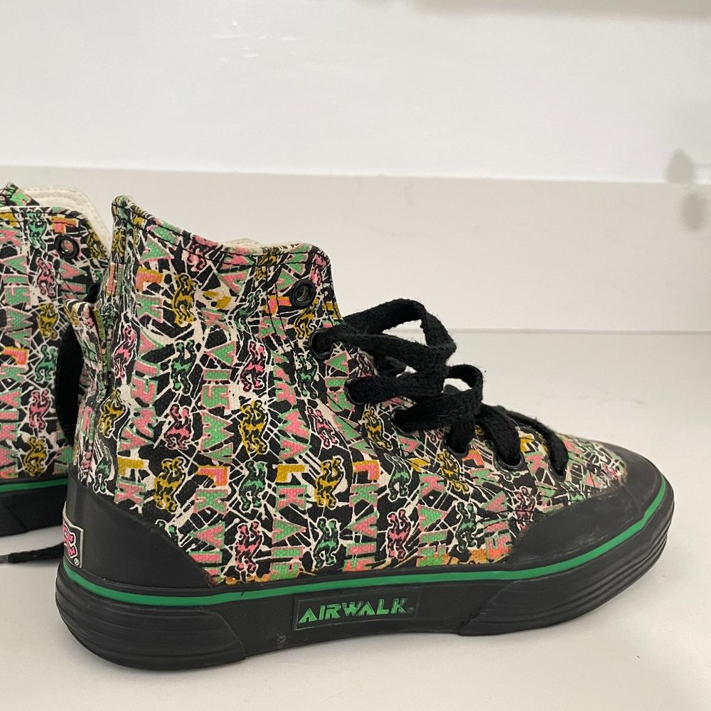 Vintage Airwalks - "Alias" HighTops 1989; Keith Haring